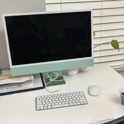 iMac In Green 