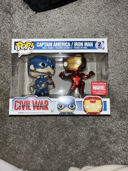 Captain America/ Iron Man Funko Pop