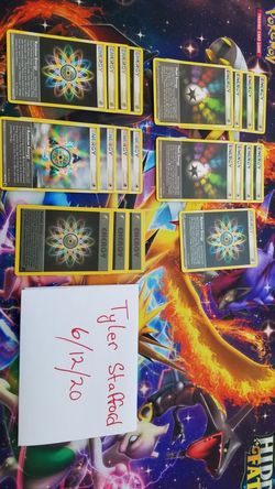 Pokemon Trading Cards Special Energy Cards Rainbow
