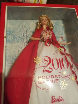 Holiday barbie 2010