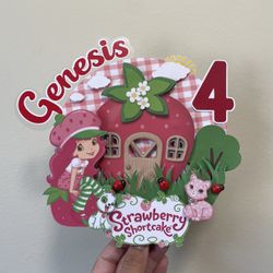 Strawberry Caketopper 