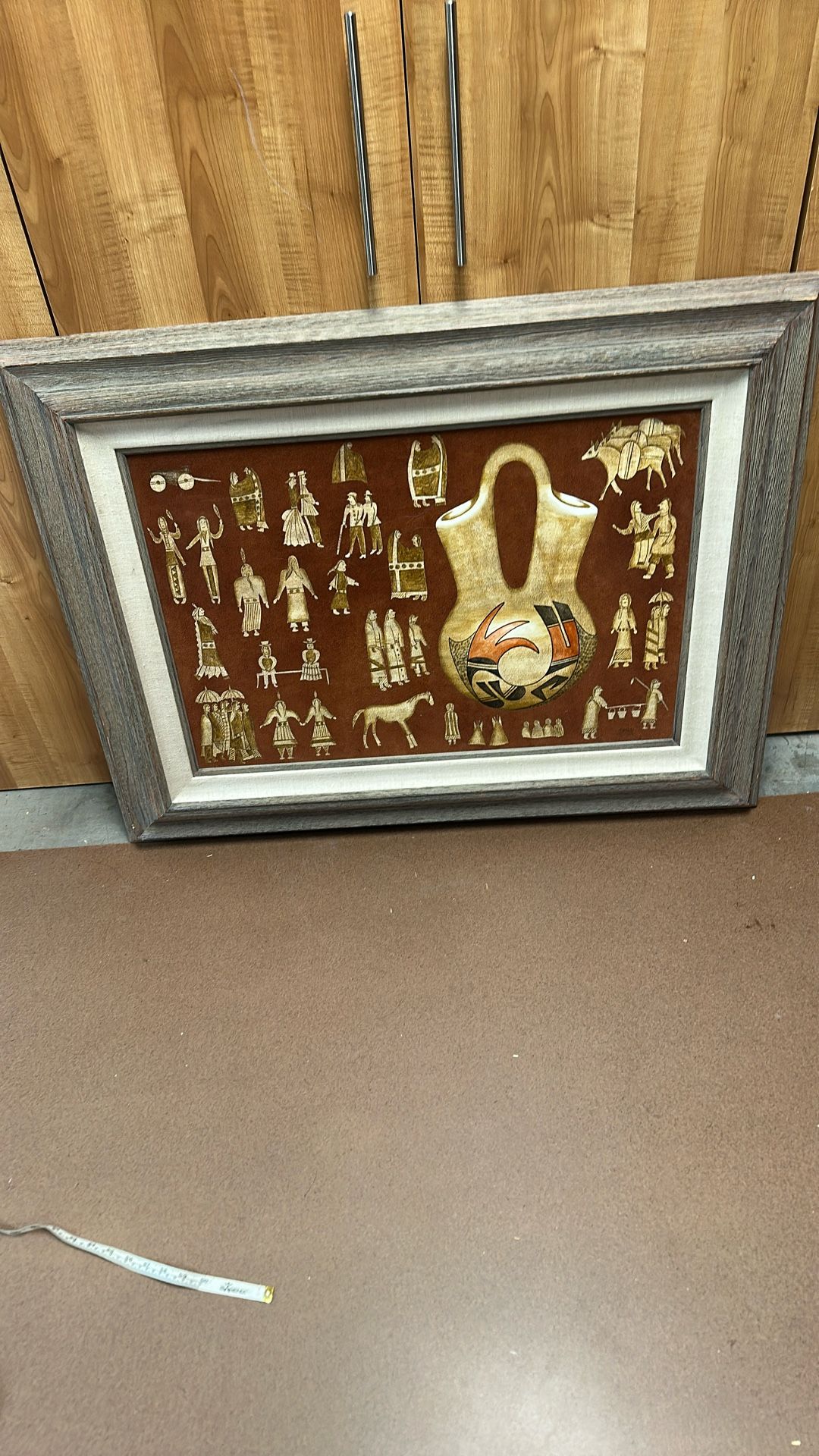 Erv Johnson Wall Art Native American Themed