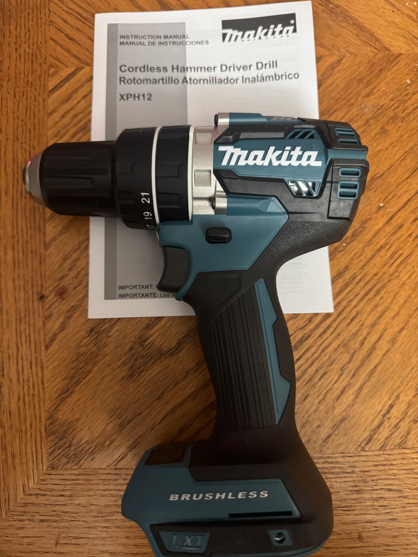Makita 18V LXT 1/2 in. Hammer Driver Drill (Tool-Only) New