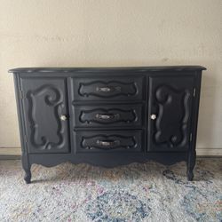 Black Credenza 
