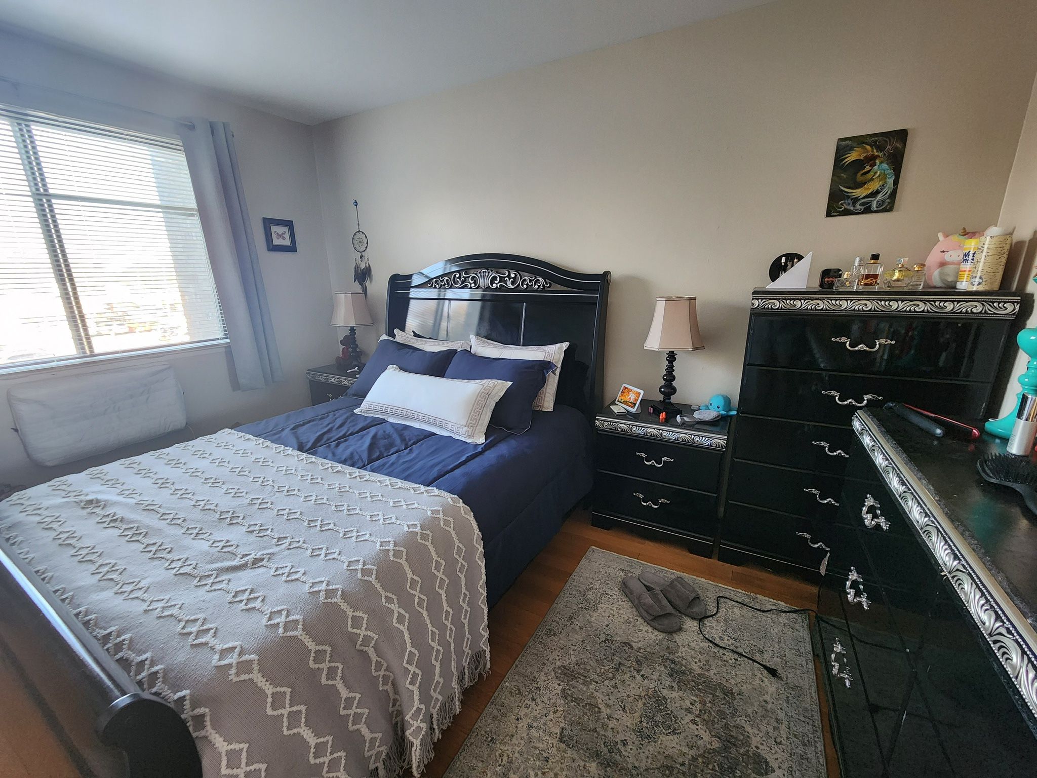 Queen-Full Bedroom Set Furniture (mattress Is Not Included)