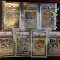 Pokemon PSA Graded Cards 