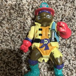 1991 Hose Em Down Don Firefighter Vintage Ninja Turtles Action Figure