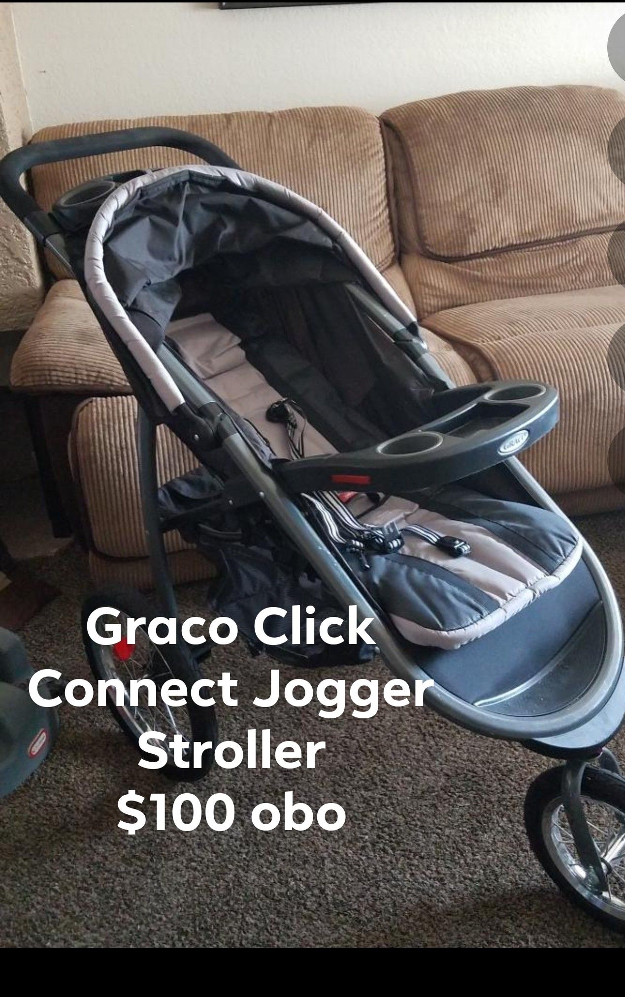 Graco Click Connect Jogger, Stroller and Car Seat
