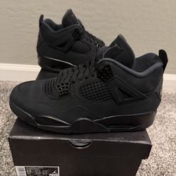 Brand New Nike Jordan 4 Retro Black Cats Men’s Size 9.5