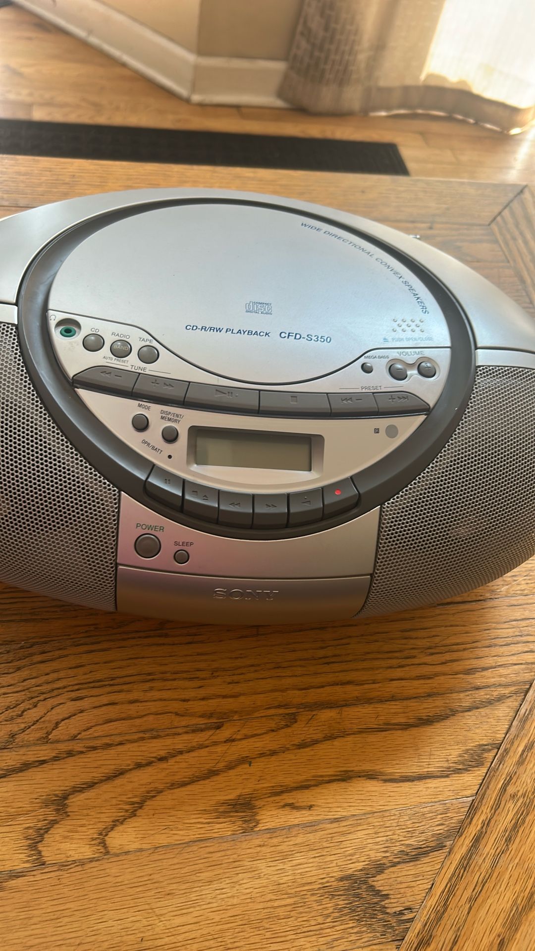 CD-R/RW Playback CFD-s350