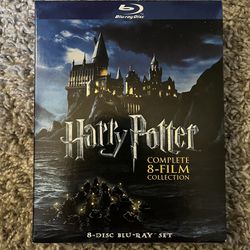 Harry Potter 8 Films Blu-Rays