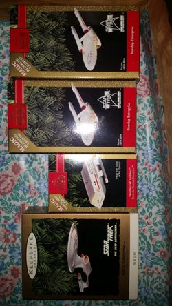 StarTrek Hallmark ornaments