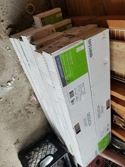 Porcelain tile planks, new in box