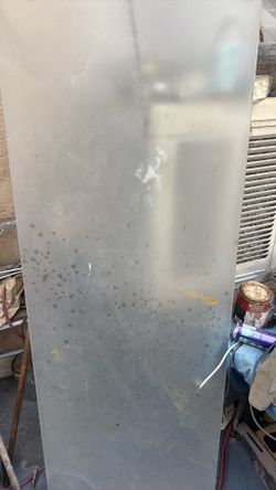 Frosted glass pane