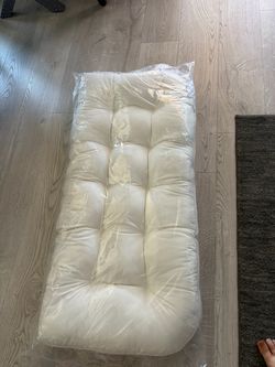 Pier One Brand New Love Seat Cushion- cream