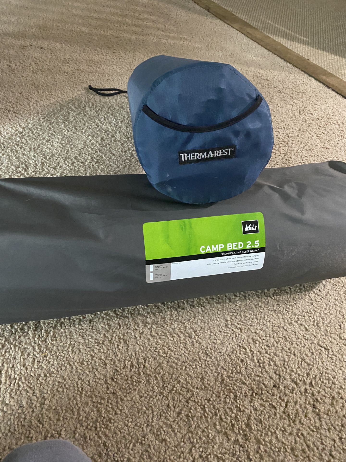 PENDING PICKUP! With MANY OTHERS INTERESTED SO DONT WRITE TO ASK ABOUT IT REI Self-inflating Sleeping Pad & Thermarest Self-inflating Pad