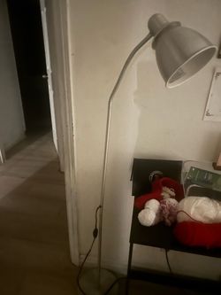Arc Floor Lamp with Metal Shade