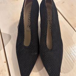 Vintage Paloma Netted High Heels