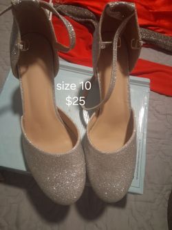 Ankle Strap Heels Size 10