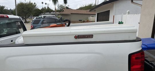 Side tool box for work truck
