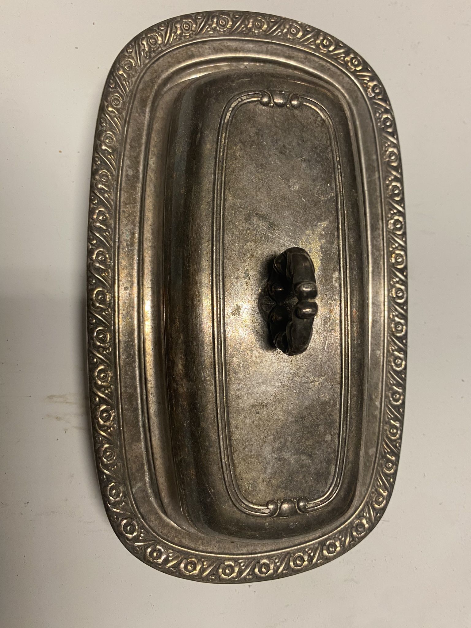 Silver plated Butter Dish