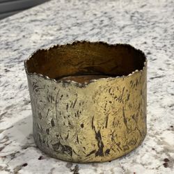 Gold Candleholder