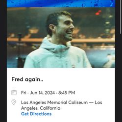 fred again los angeles june 14th