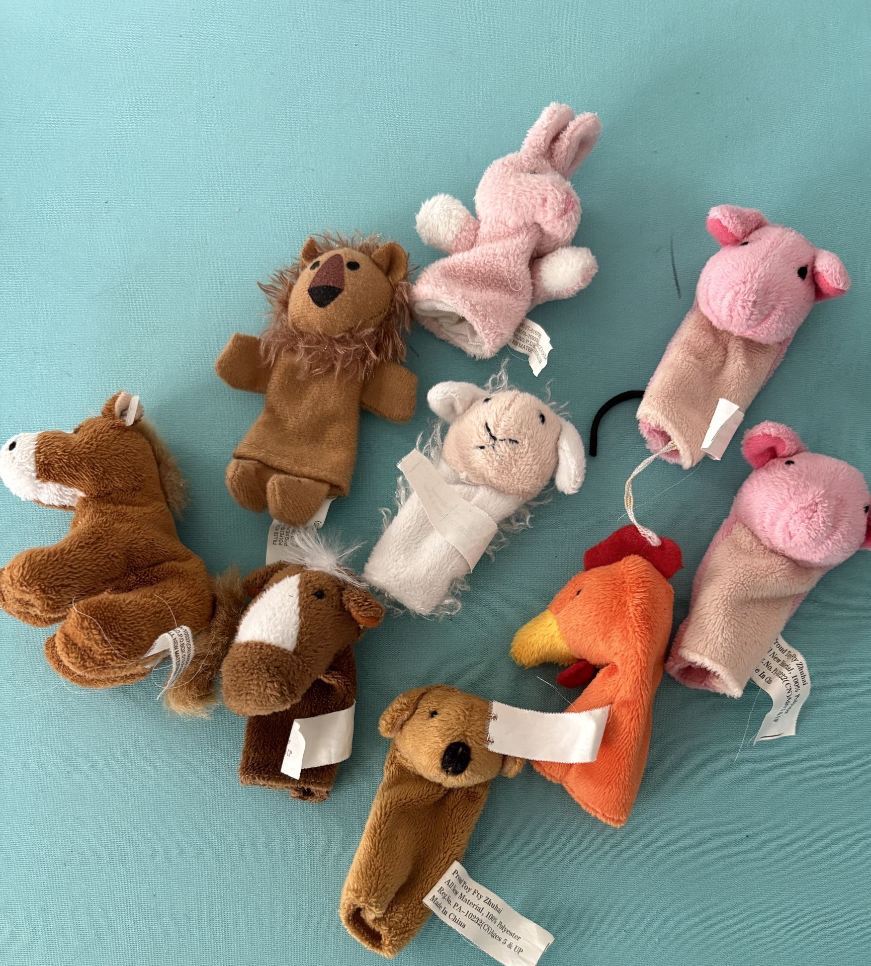 9 Finger Puppets