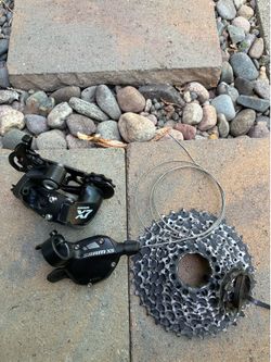 SRAM X7 9speed group