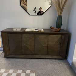 Wood Sideboard Or Entryway Table