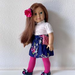 American Girl Doll // Our Generation (OG) Doll // Floral Outfit