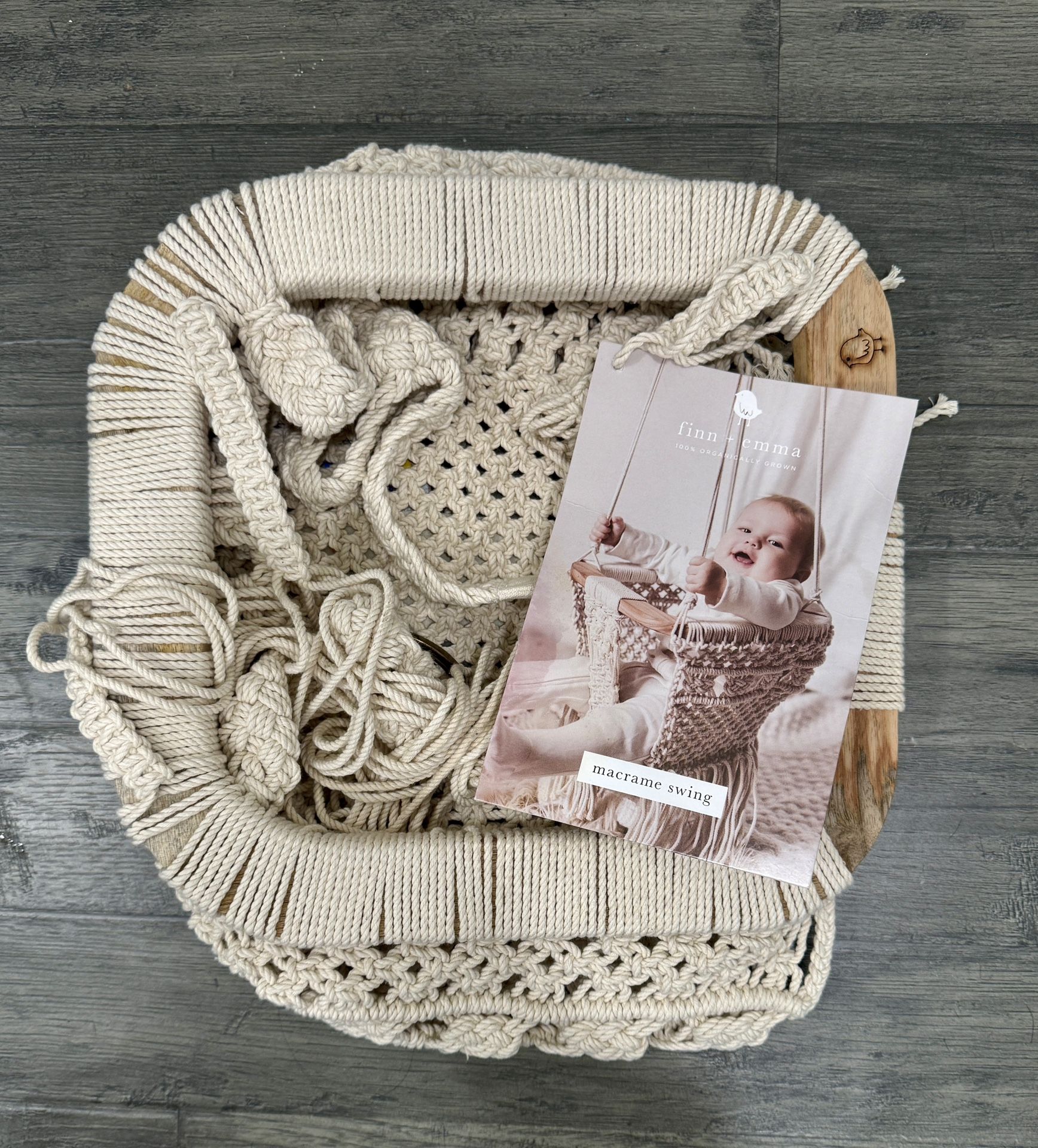 Macrame Baby Swing - Finn+Emma