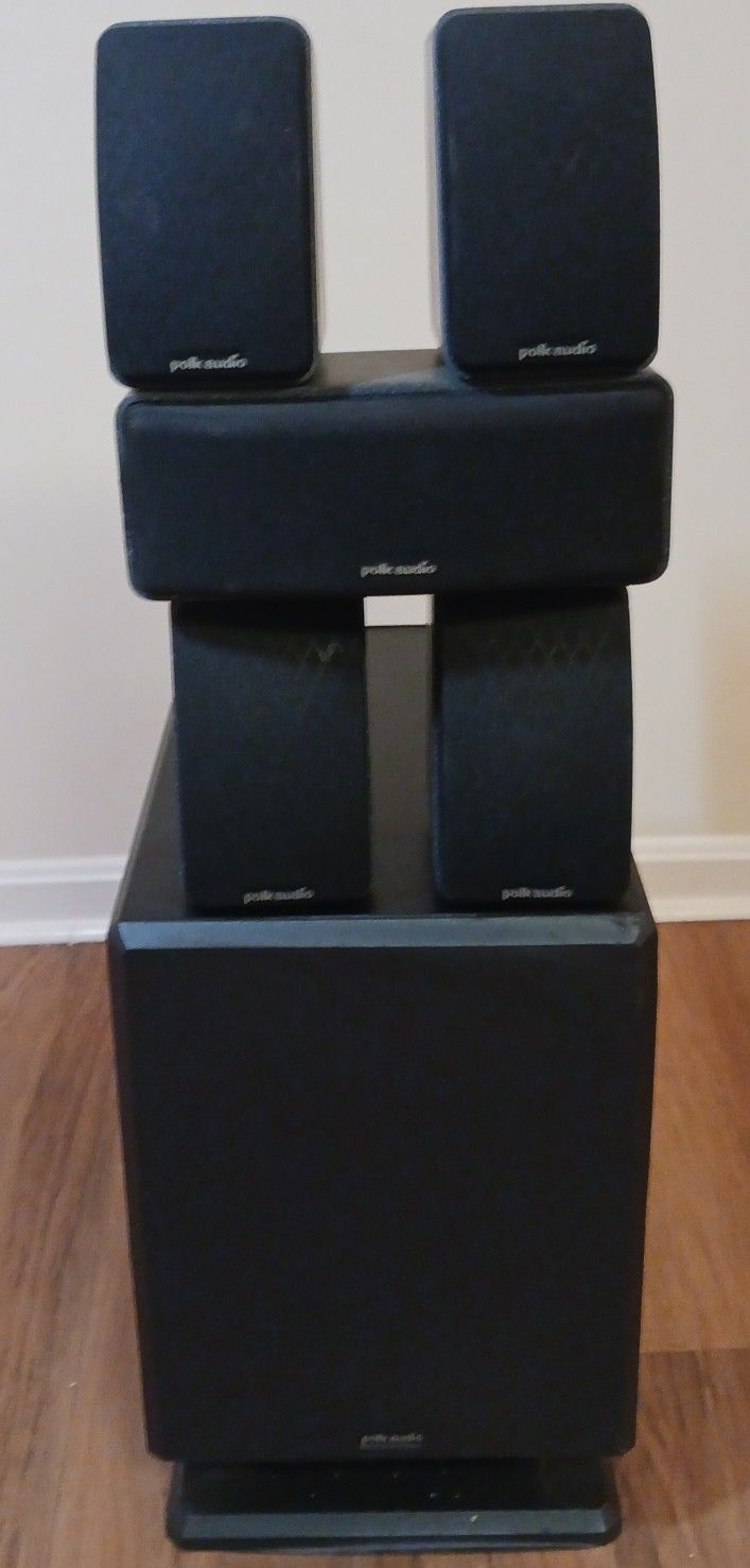 Polk Surround Audio Speaker System-