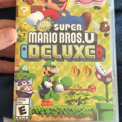 New Super Mario Bros. U Deluxe For Nintendo Switch, Switch Lite, Switch OLED, & Switch 2
