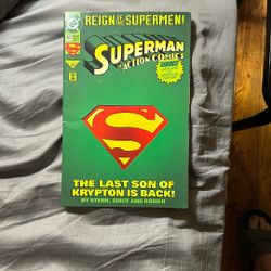 Collectible Superman Comic Book 