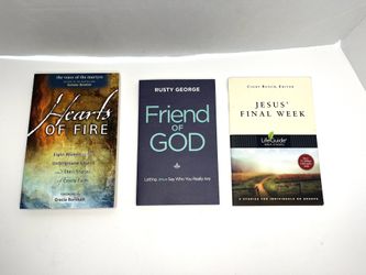 3 Brand New Religious Books 