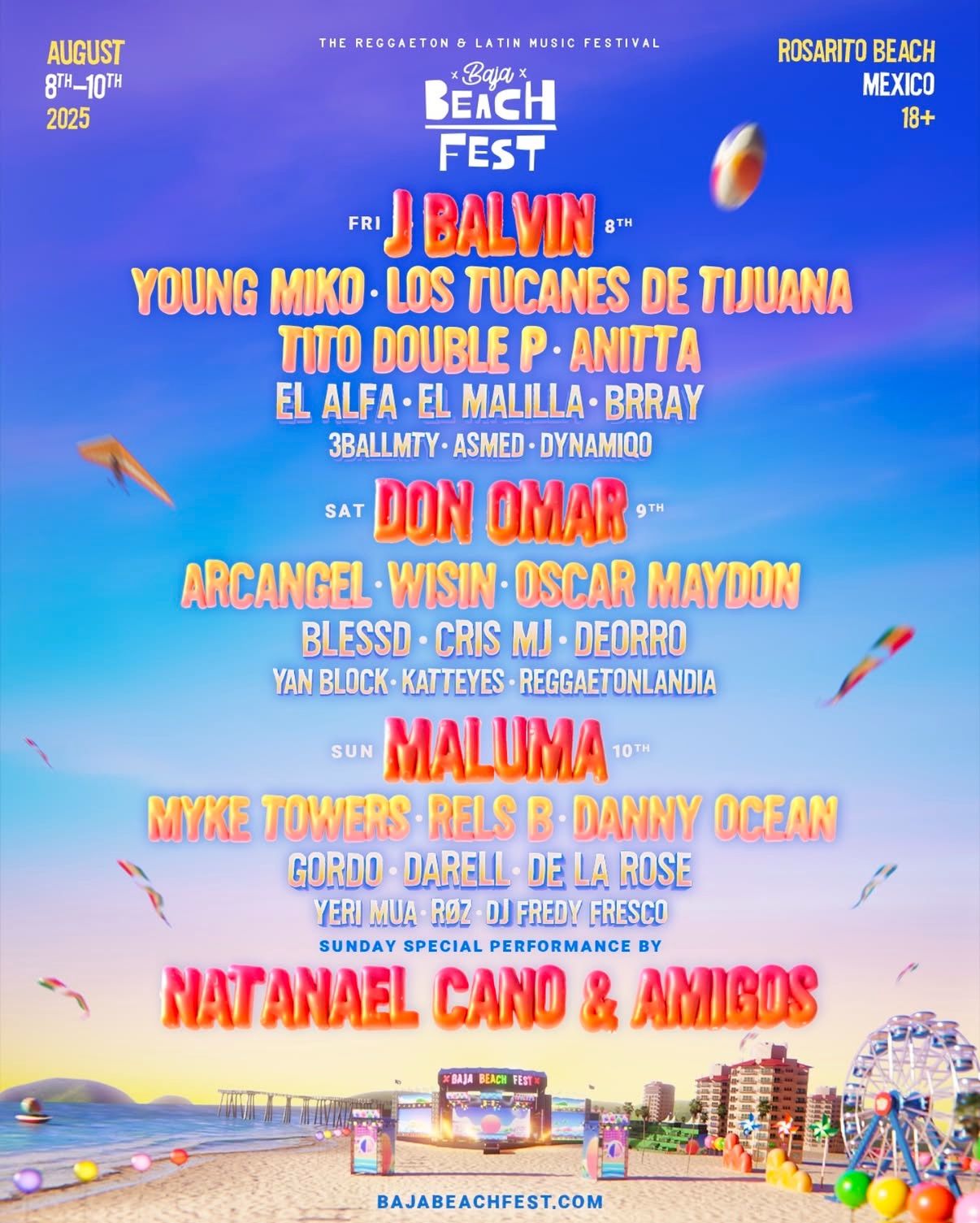 Baja Fest VIP Ticket for August 8th-10th