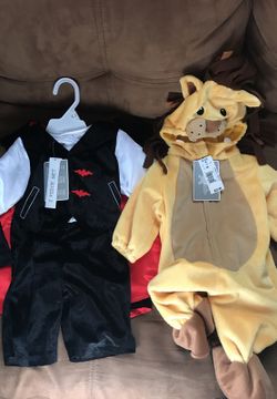 Size 3M Infant Halloween Dracula or Lion Costume. Brand New. 50% Off Retail