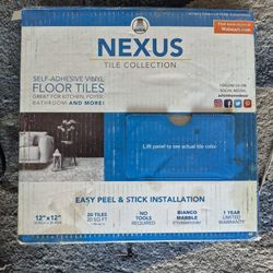 100 floor tiles self adhesive vinyl