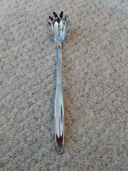 Calphalon Stainless Steel Pasta Server, Utensil.
