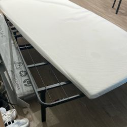Free Bed Frame and Casper Topper For Single Bed 