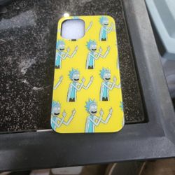 Rick And Morty Iphone 12 6.1 Protective Case. 