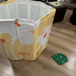 Enjoy Portable Ice Bath Tub – Foldable Cold Plunge Tub for Athletes, Recovery & Therapy