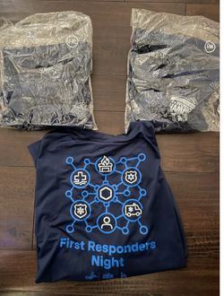 Dodgers first responder giveaway dri fit. $20.  Med and xl