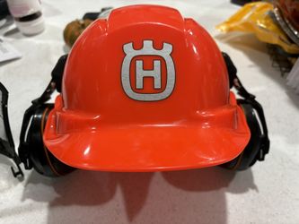 Husqvarna Chainsaw Helmet And Noise Canceling Ear Protection