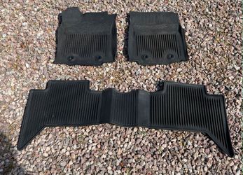 2018-2023 Tacoma Double Cab OEM All Weather Floor Mats
