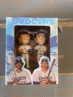LA Dodgers Miguel Vargas and James Outman Bobblehead