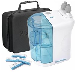 NASALFRESH MD - Dual Powered Nasal Irrigation System Nasal Rinse and Wash