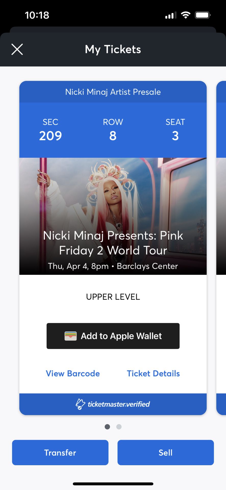 2 Nicki Minaj Tickets