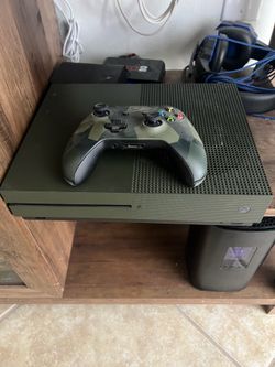 Xbox one S battlefield green edition
